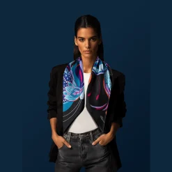 Butterfly scarf