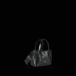 Diamond micro puffer tote bag