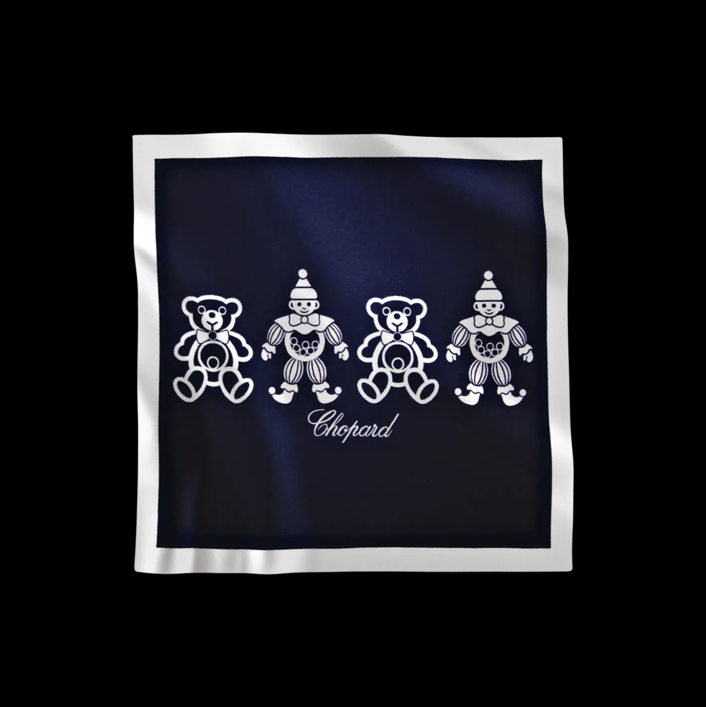 HAPPY BEAR AND CLOWN BLANKET