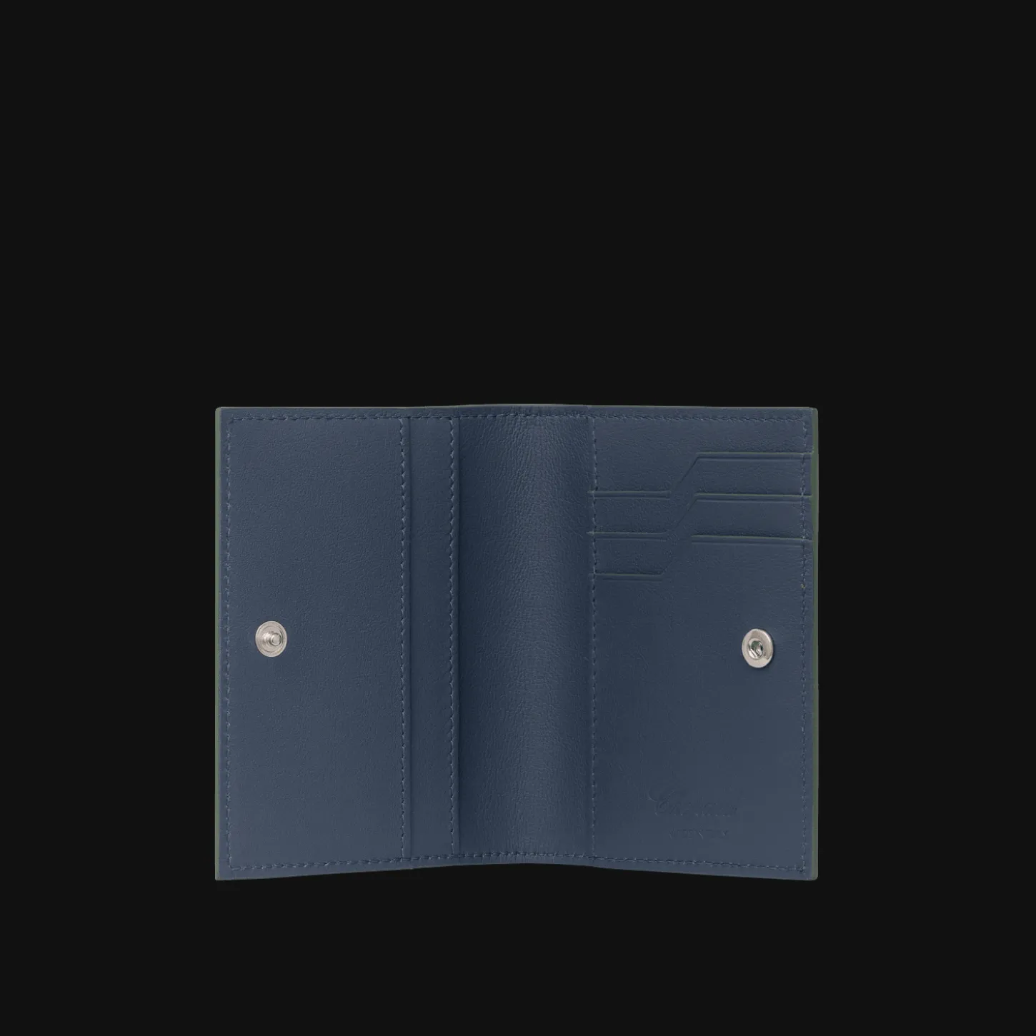 Heritage folded card holder