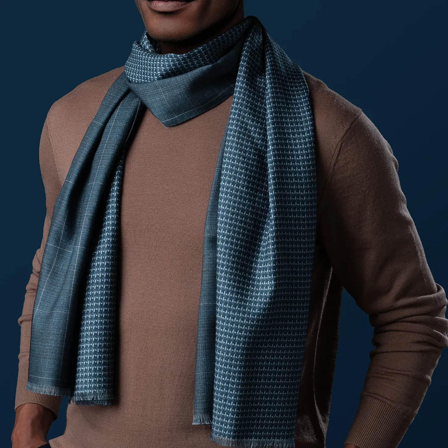 Houndstooth Classic scarf