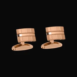 Ice Cube Curved Cufflinks