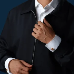 Ice Cube Curved Cufflinks