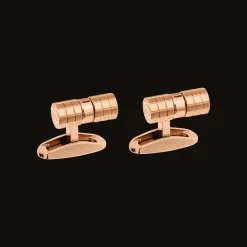 Ice Cube Cylindrical Cufflinks