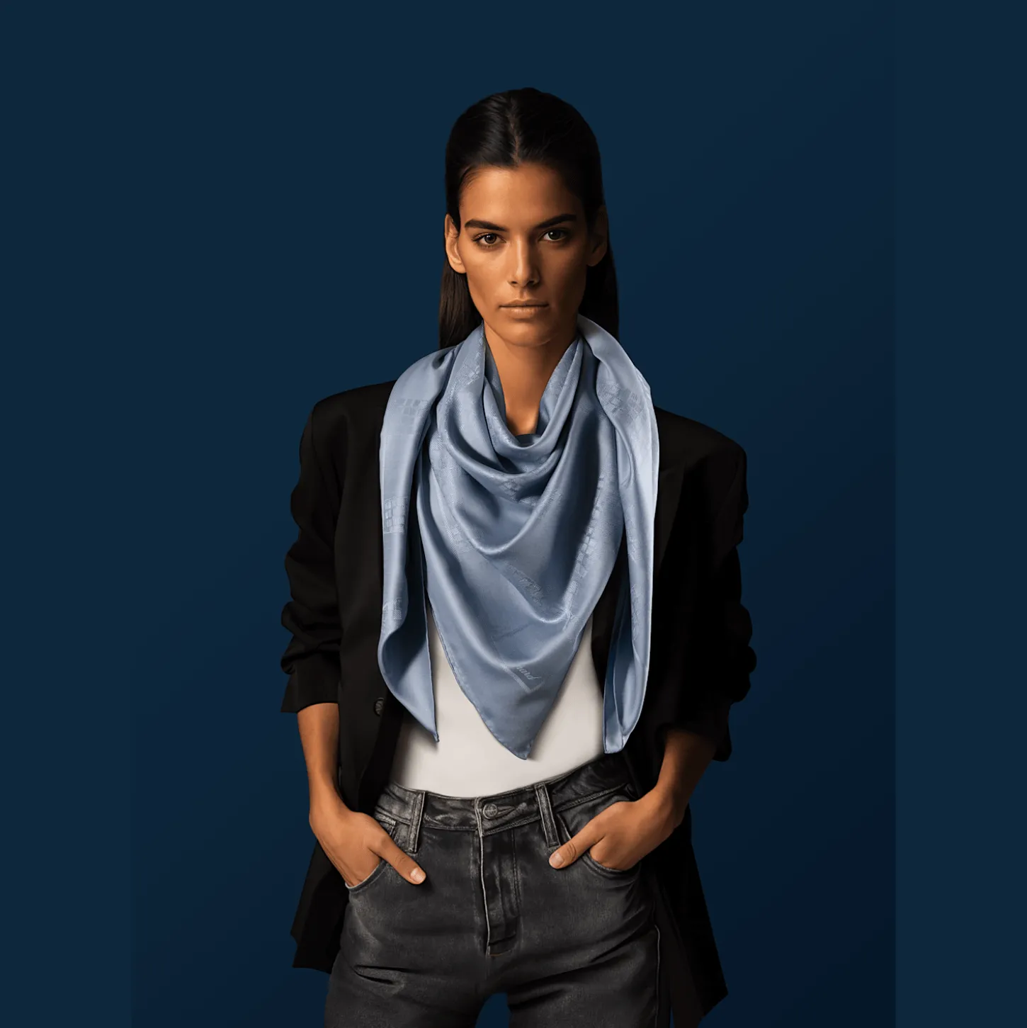 Ice Cube shawl