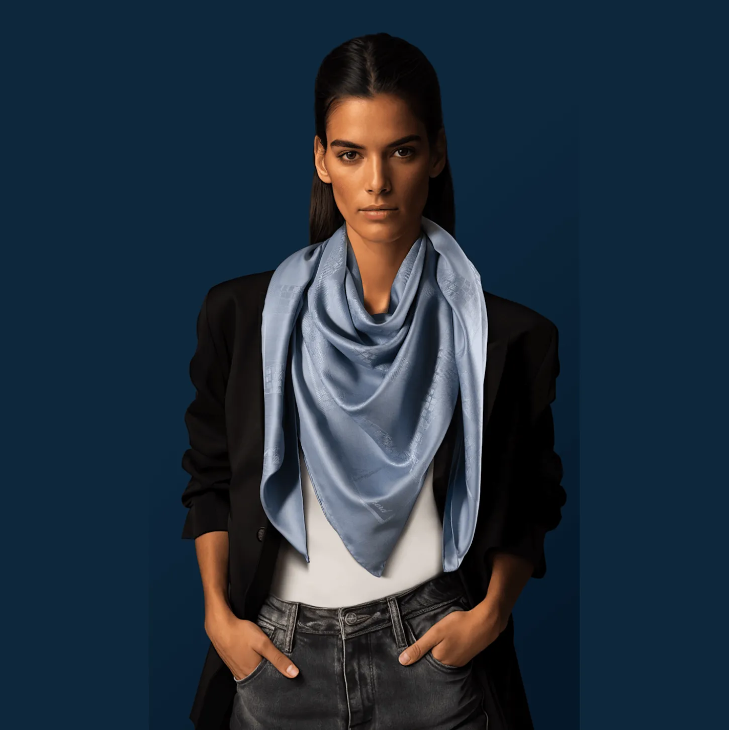 Ice Cube shawl