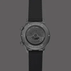 L.U.C Time Traveler One Black