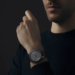 L.U.C Time Traveler One Black